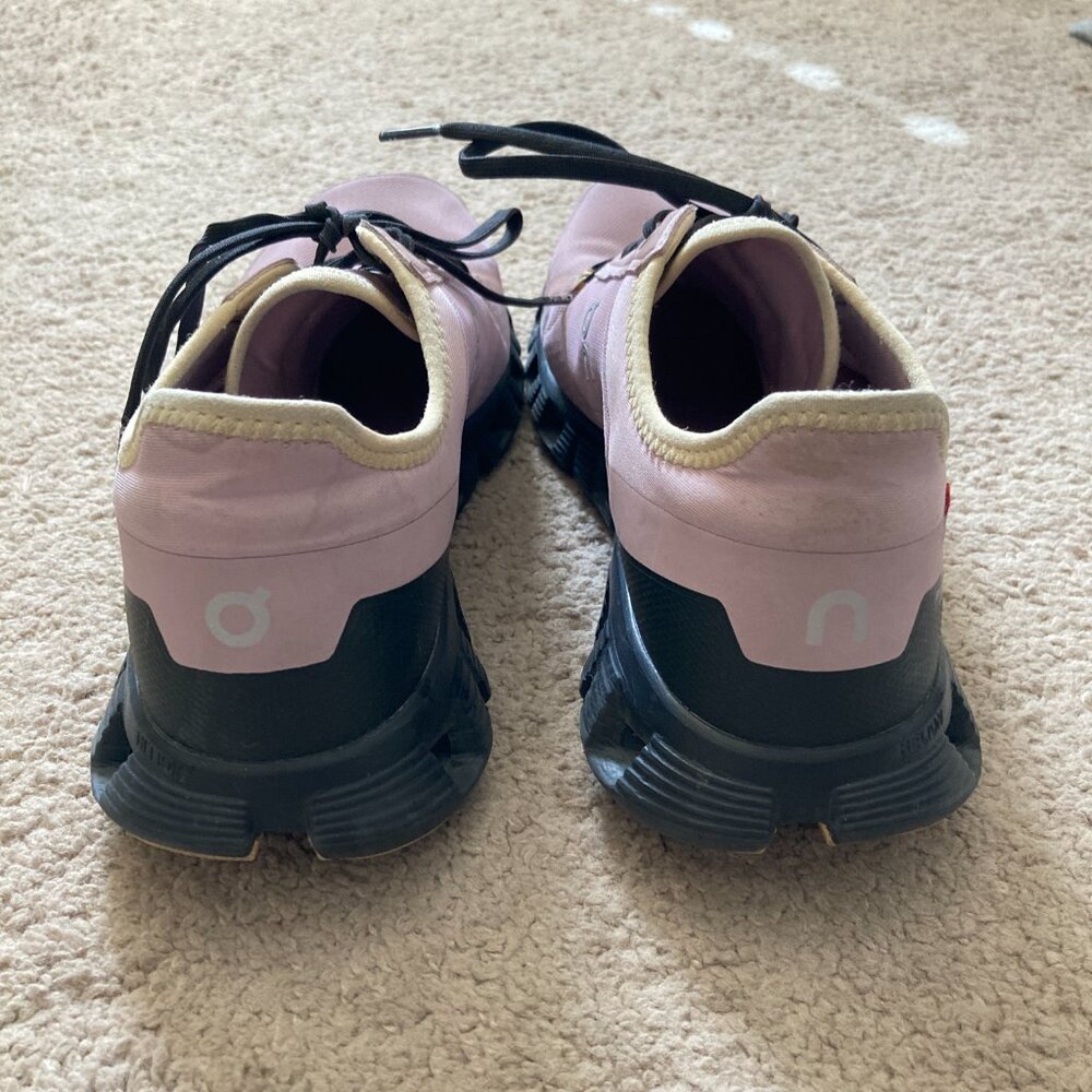 On Running Cloud X 3 AD mauve women's sneakers size 10 - Picture 6 of 8
